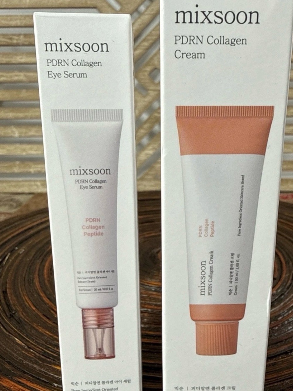 PDRN Collagen Cream & Eye Serum - Cream/Pink